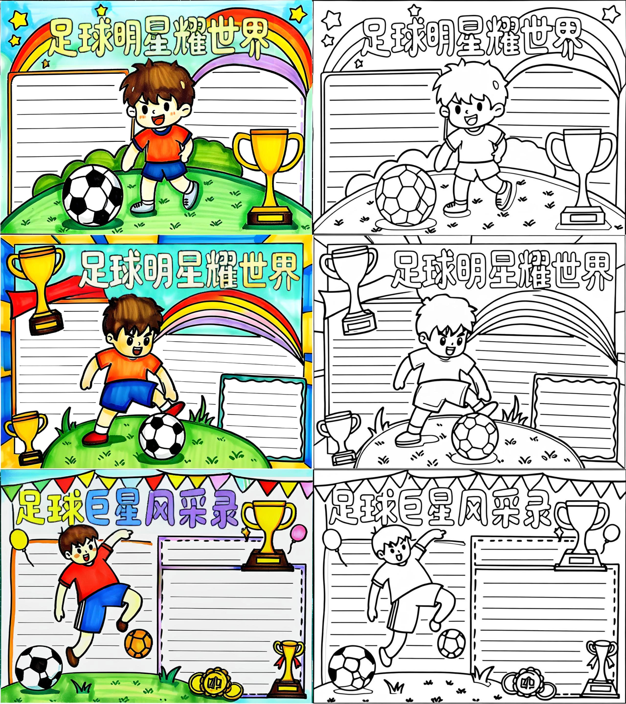 The football player copied a copy of the painting (the football player copied a copy of the painting)